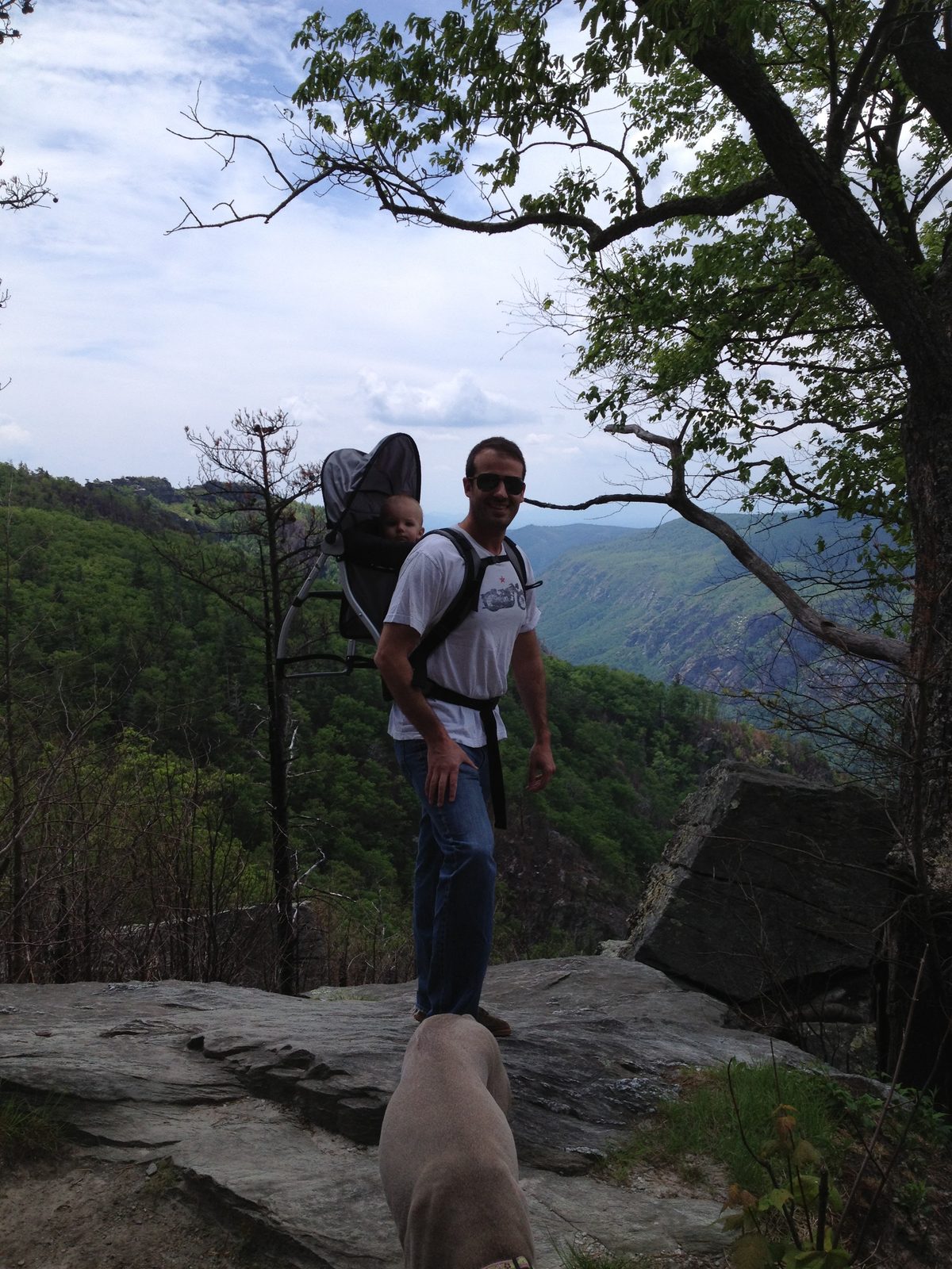 Up Table Rock with you on my back